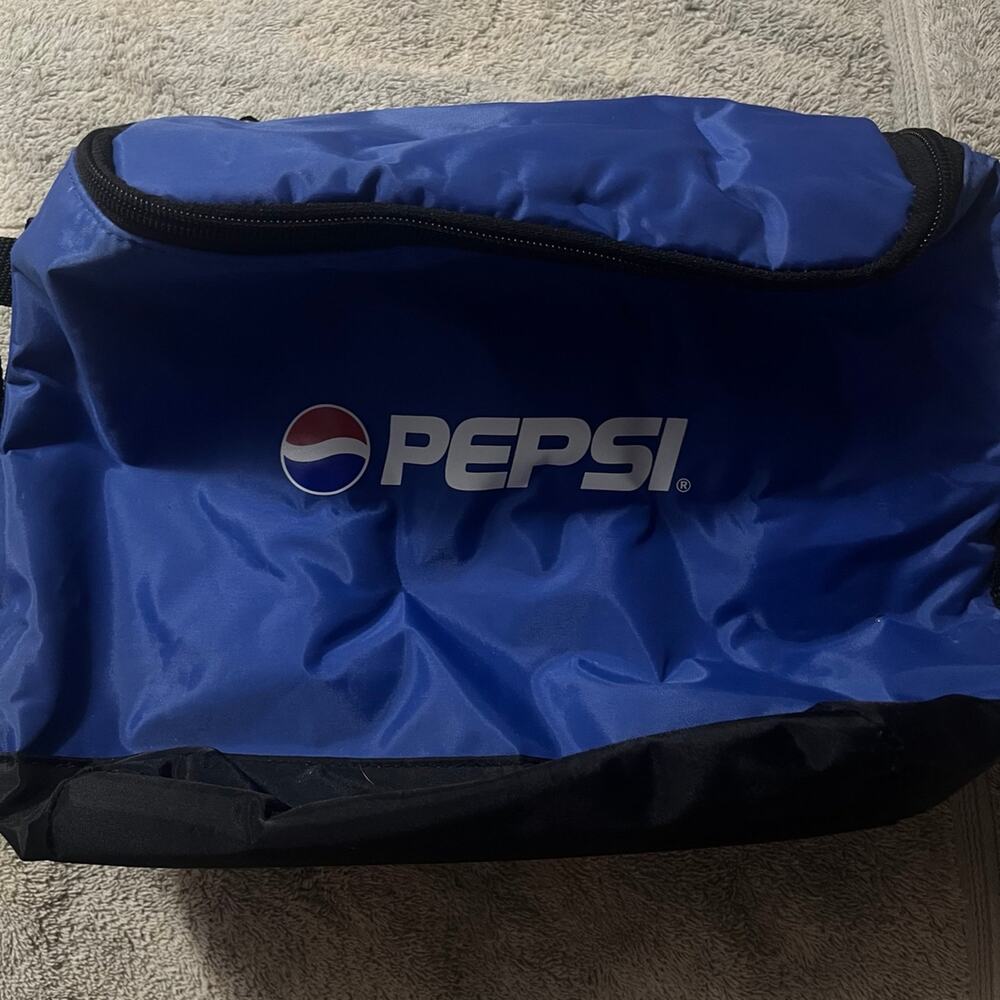 Pepsi Co Cooler Lunch Box Pepsi Blue
